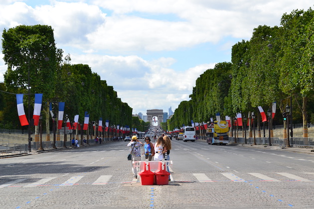The Champs Elysees